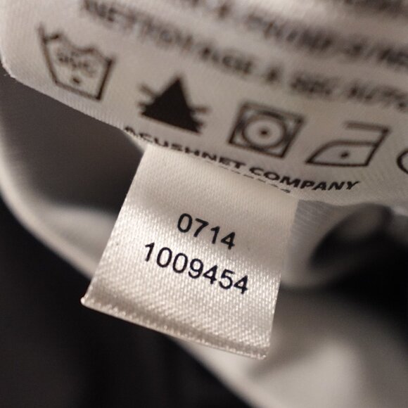 Footjoy full zip softshell jacket men's large black Macgregor golf - Picture 10 of 12